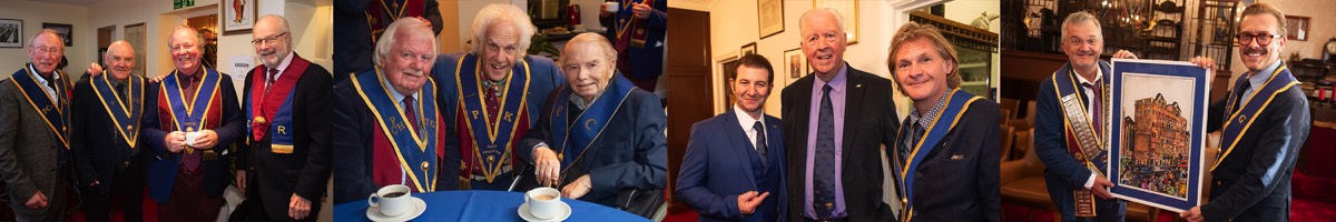 a collection of photos of members of the Water rats